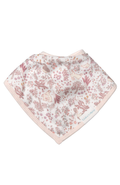 Bandana Bib Set - 2 Pack - Hedgehog Forest