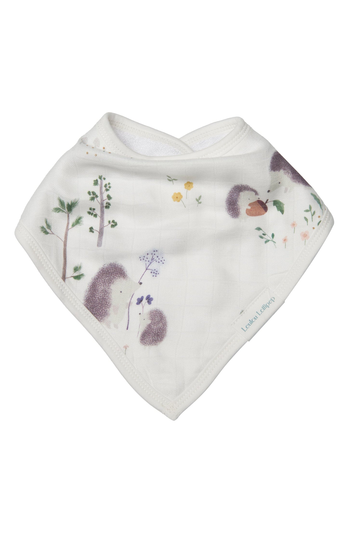 Bandana Bib Set - 2 Pack - Hedgehogs