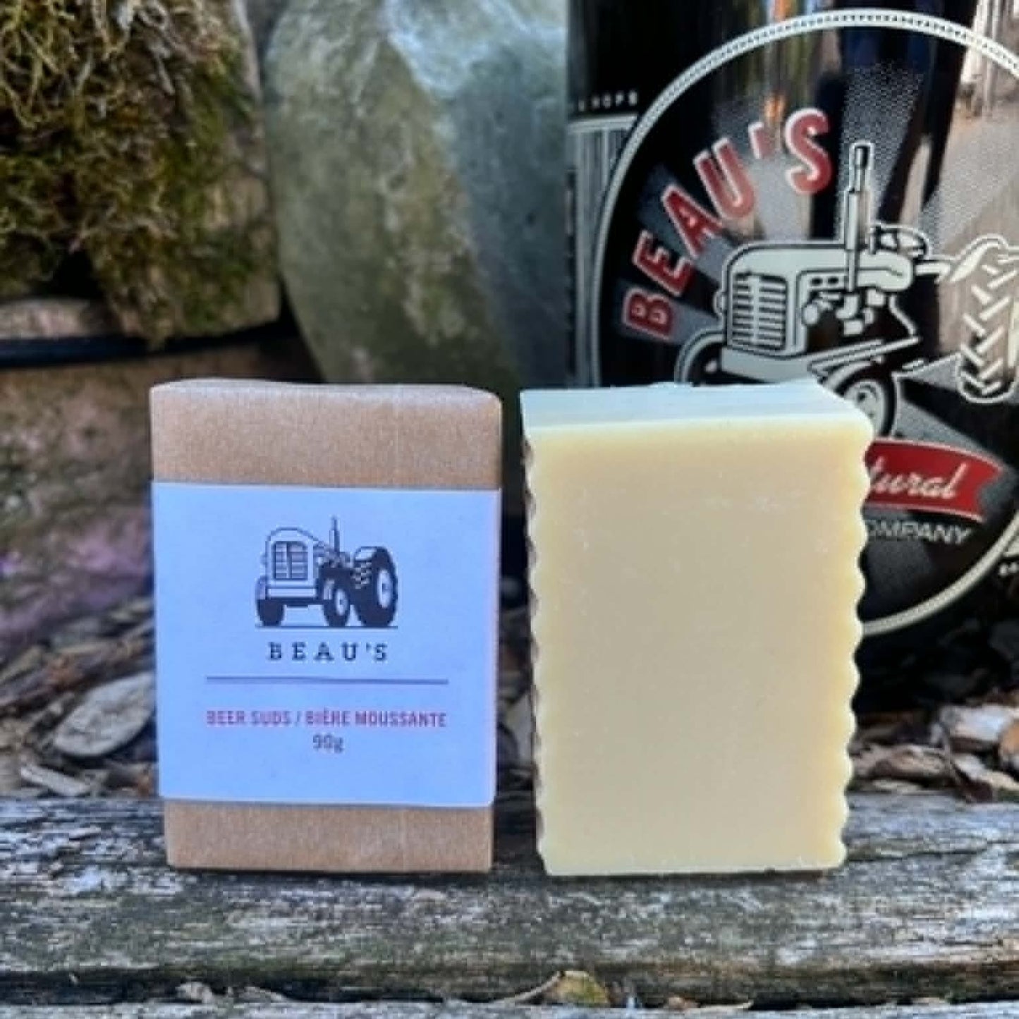 Savon en barre mousse de bière | 100 % naturel