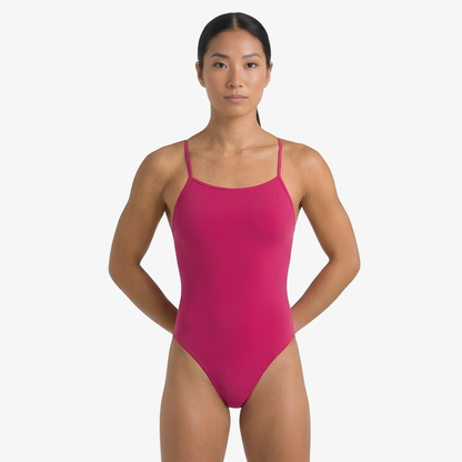 Maillot de bain de performance une pièce Berry à dos ouvert par Norca