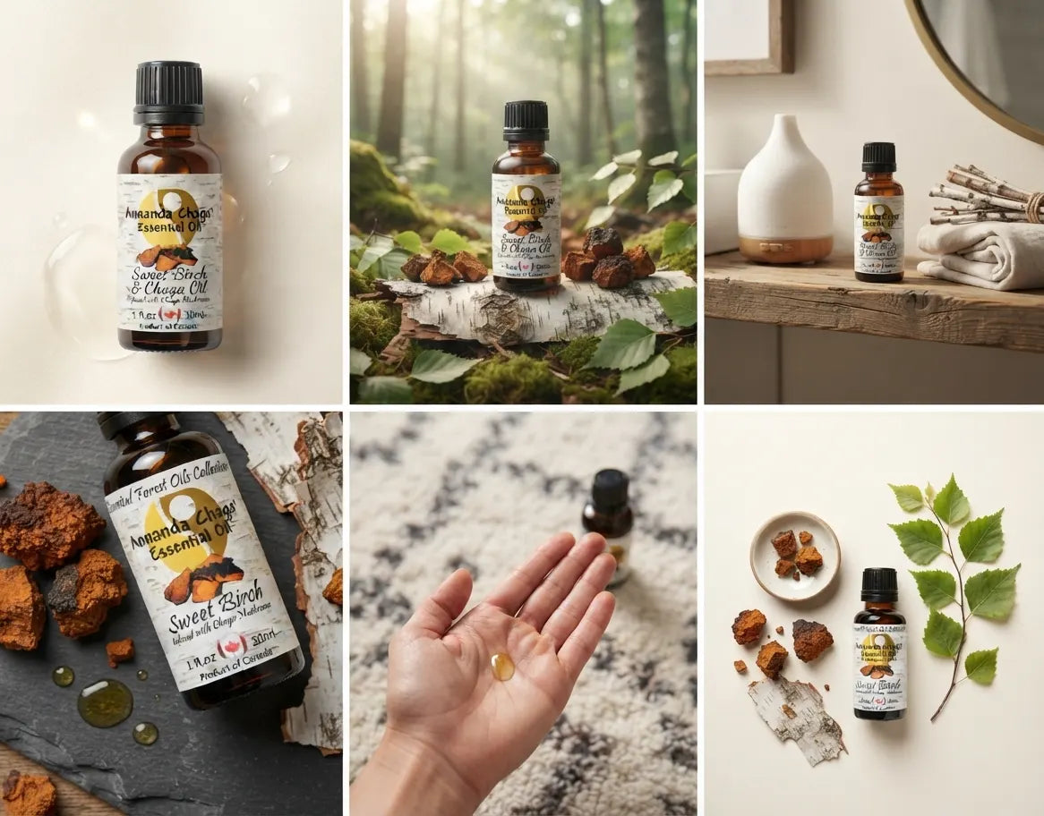 Sweet Birch & Chaga Oil