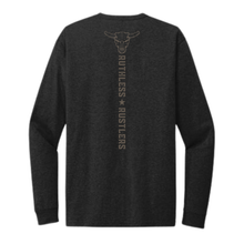 T-SHIRT AUTHENTIQUE À MANCHES LONGUES WESTERN | Noir