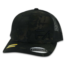 Casquette de camionneur FA Noire MultiCam