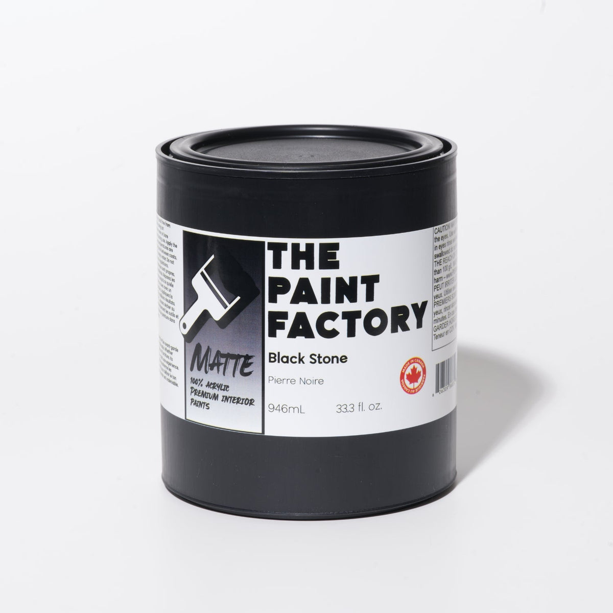 L'usine de peinture - Pierre noire