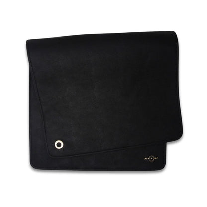 Vegan Leather Baby Changing Mat | Blue