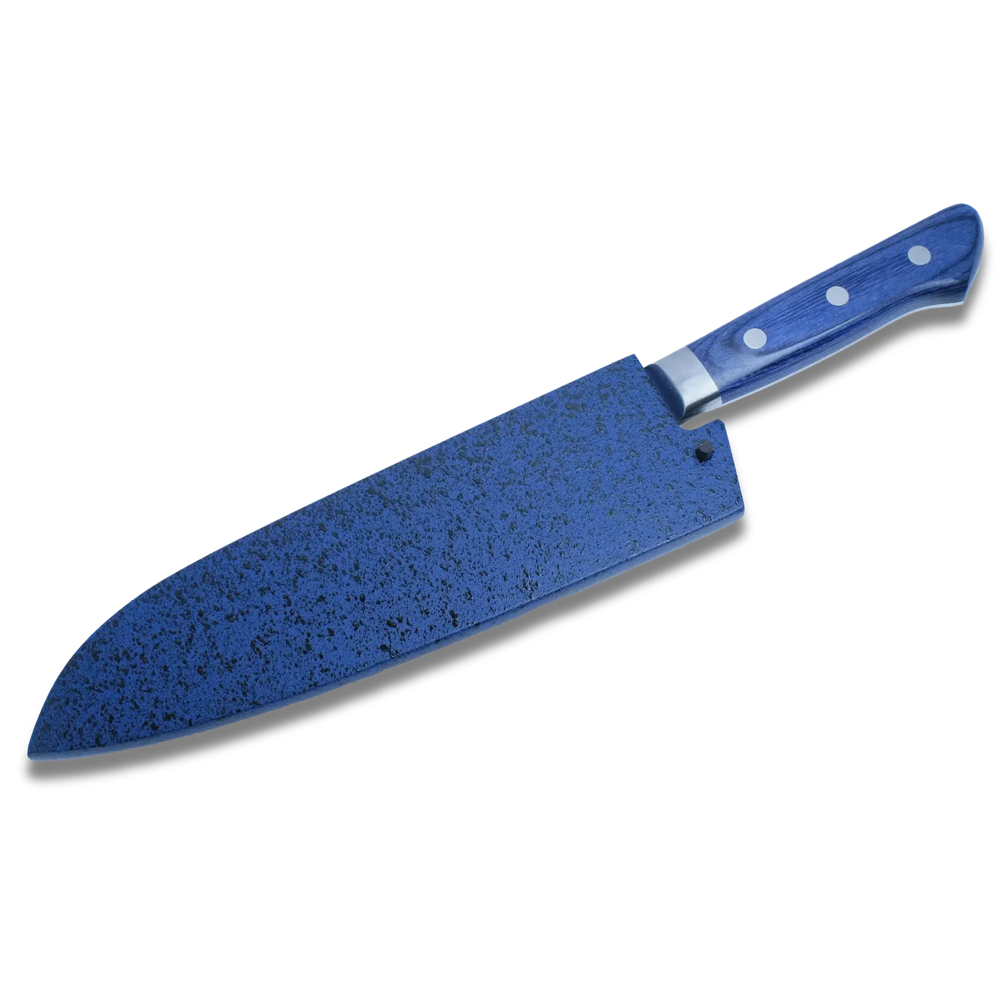 Manche/Sayas en bois de Ho (Magnolia) pour couteau Santoku de 180 mm