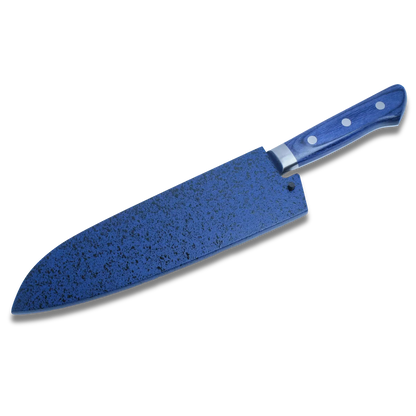 Manche/Sayas en bois de Ho (Magnolia) pour couteau Santoku de 180 mm