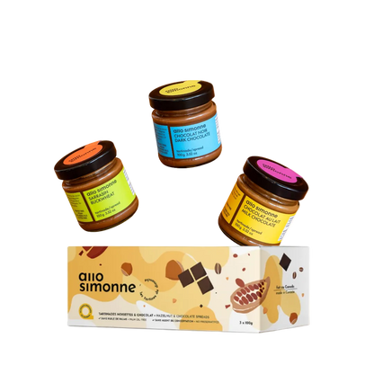 Trio tartinade jaune