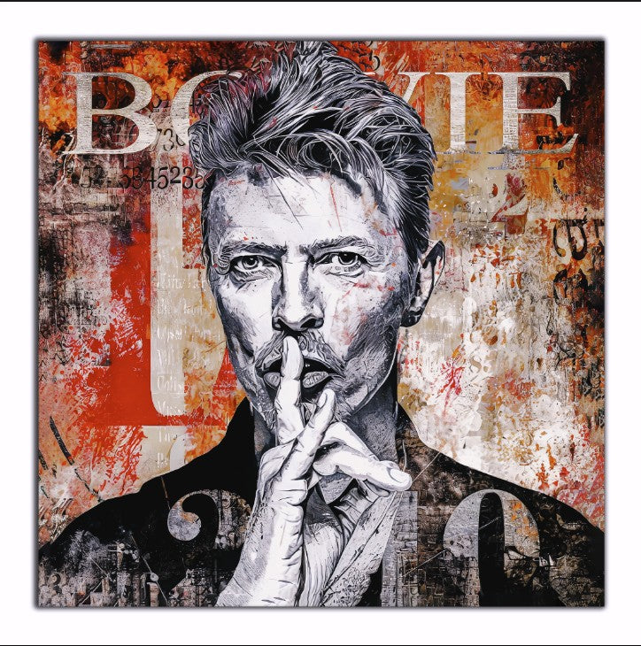 Décoration murale - "Let's Dance" fans de Bowie