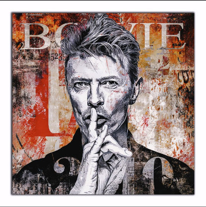 Décoration murale - "Let's Dance" fans de Bowie