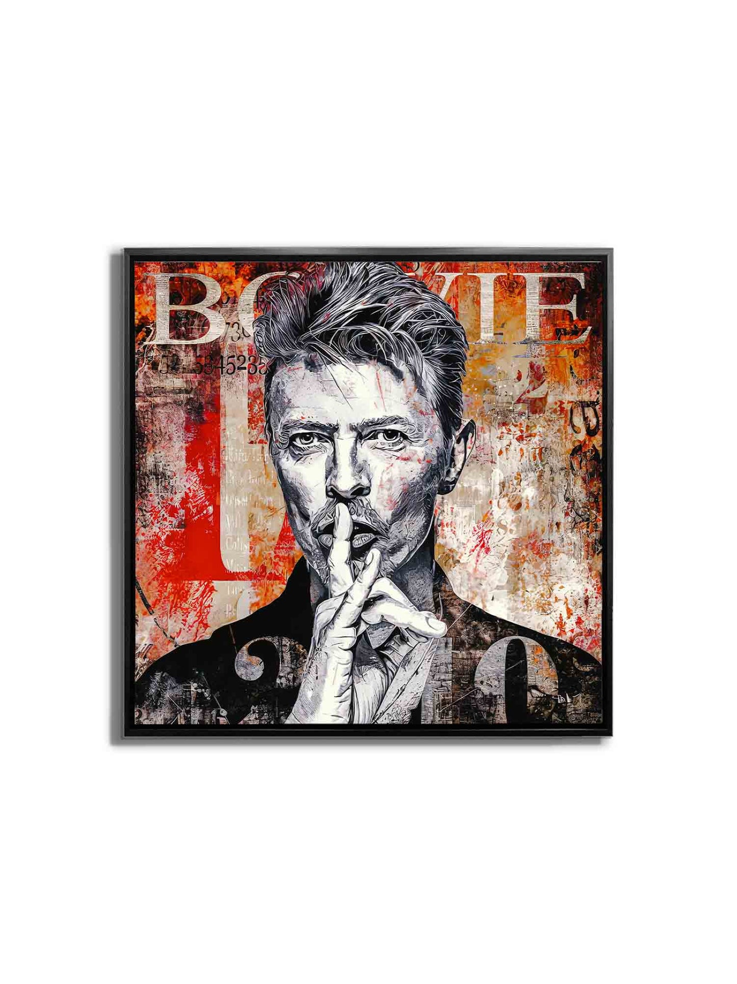 Décoration murale - "Let's Dance" fans de Bowie