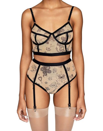 Bra-top Tattoo Print, Citala
