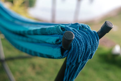 Hamac double de style brésilien de qualité supérieure avec support universel