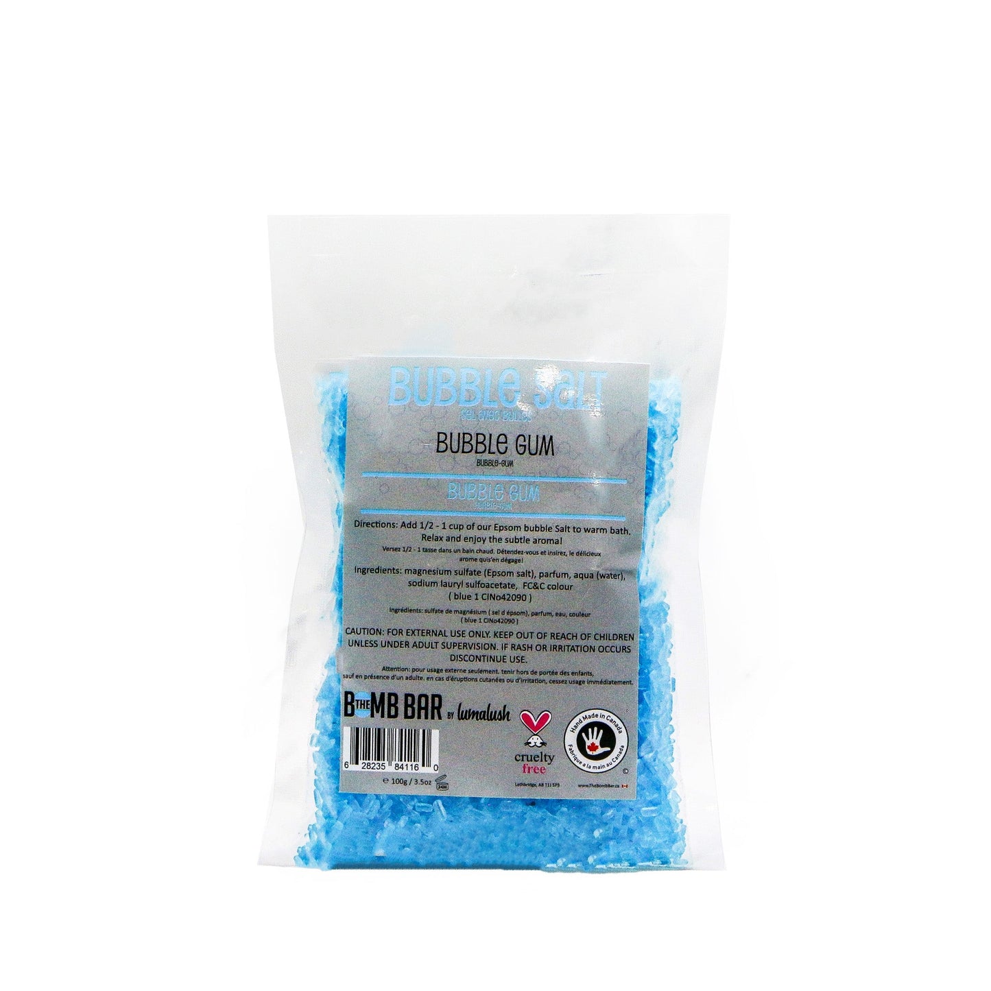 Bubble Salt Soak with Epsom Salt