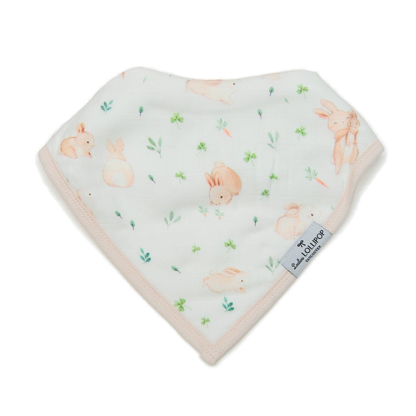 Bandana Bib Set - 2 Pack - Bunny Meadow