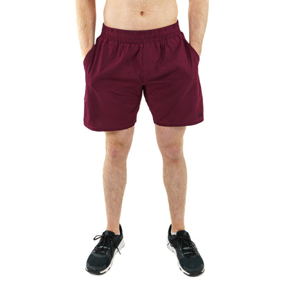 Unlimited Shorts Burgundy (7.5")
