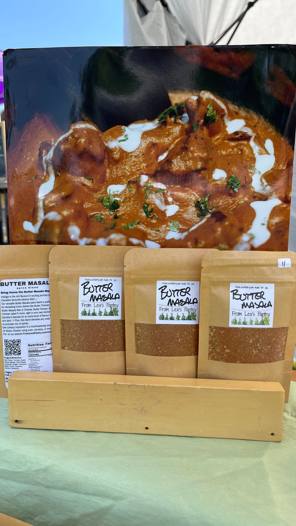 Beurre Masala aux épices
