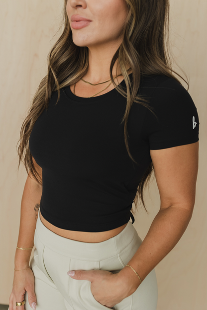 T-shirt court Riley