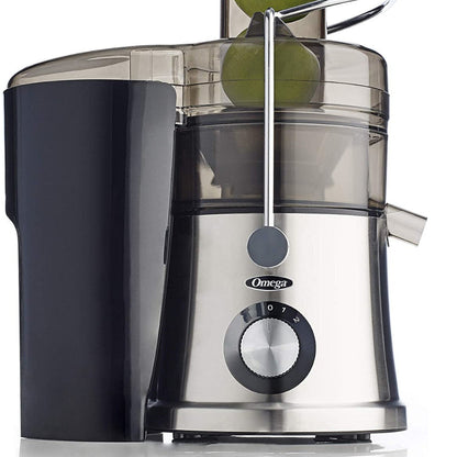 OMEGA High Speed Juicer with Extra Large Chute - Black - C2100B