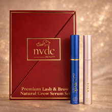 Ensemble de sérums revitalisants naturels pour cils et sourcils bio haut de gamme