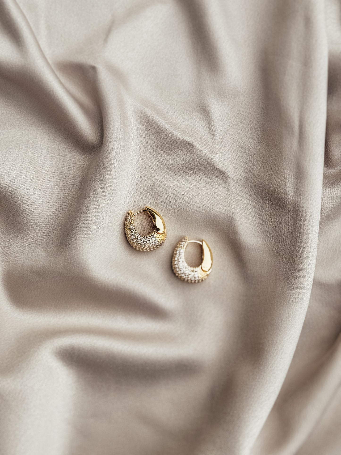 The James CZ Hoops