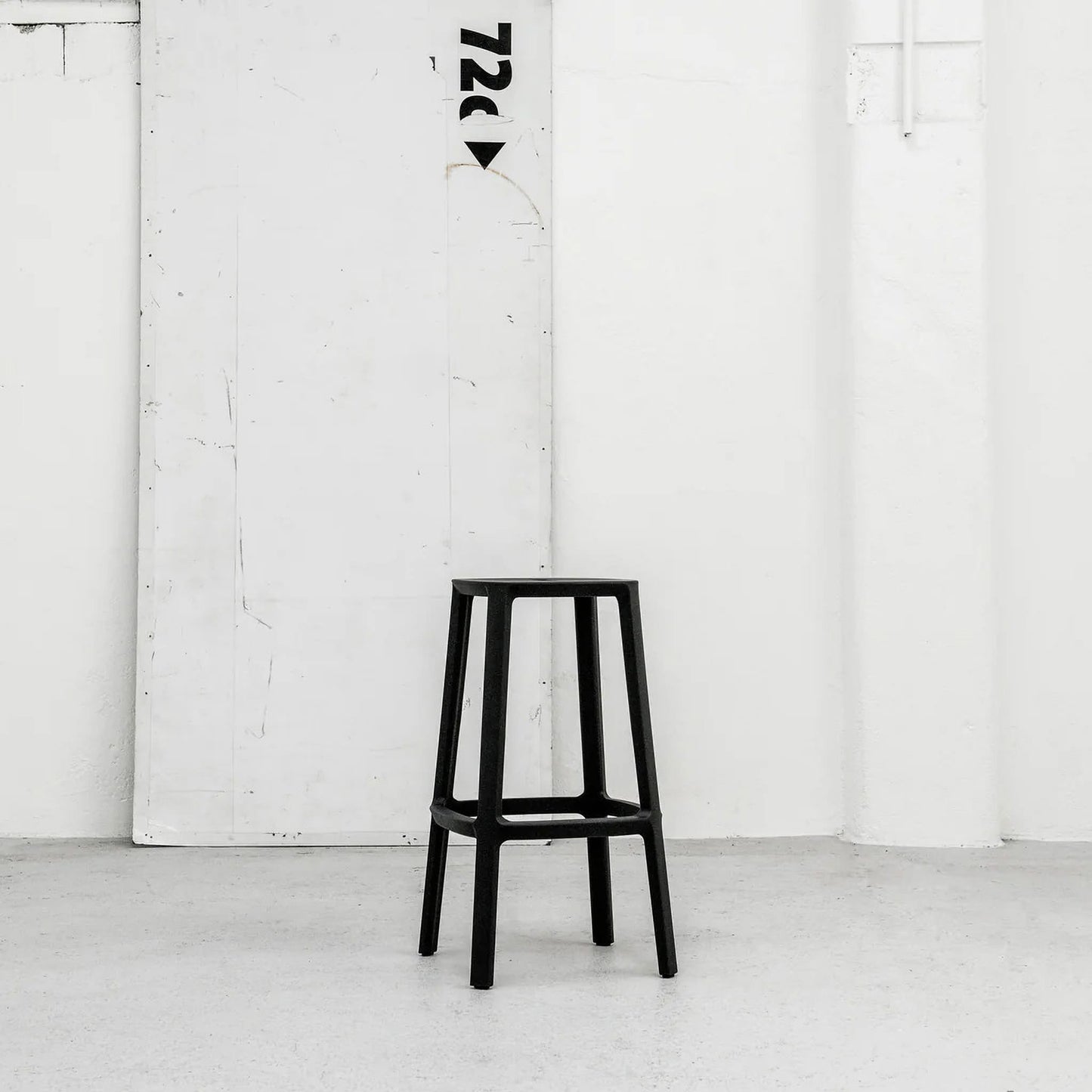 Tabouret de bar Cadrea<br> Utilisation intérieure et extérieure