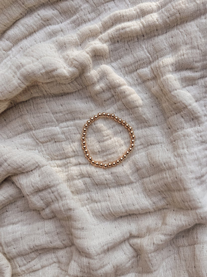 Bracelet superposé en or laminé 14K de 5 mm