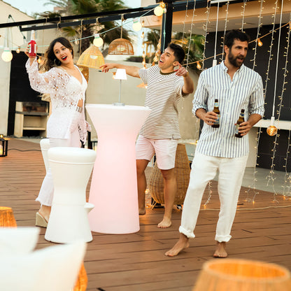 Capri 110<br> Table de bar intérieure et extérieure