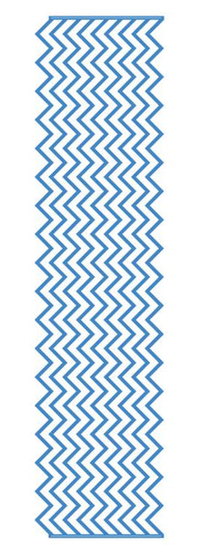 Sue Wilson Dies -Collection Basique et Épurée - Bordure en Zigzag