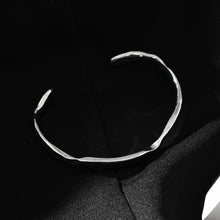CHANBA Argent (Or Blanc) : Bracelet forme abstraite Avant-garde