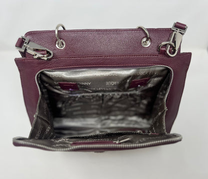 Aubergine Genuine Leather Handbag - Chloé