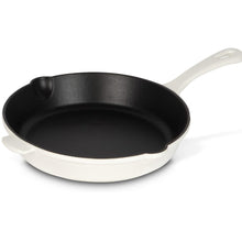 Cuisinart CI22-24PWHC 10" (25cm) Cast Iron Round Fry Pan in Pearl White
