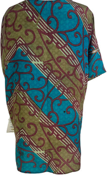 PRC5939 Veste Avatar à manches kimono en pure soie avec ceinture