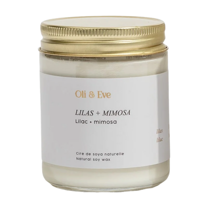 Bougie - Lilas et Mimosa