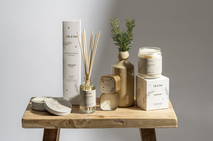 Chandelle - Sapin Blanc en verre