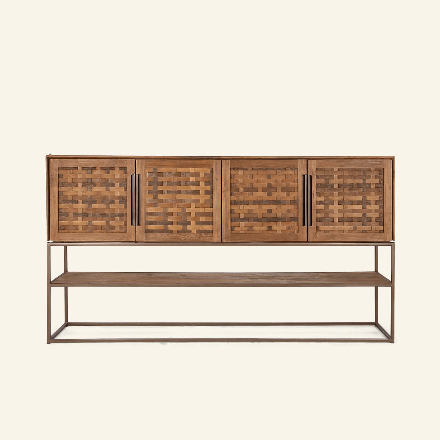 Karma Pure Tall Cabinet with 4 Doors and 1 Open Shelf | dBodhi