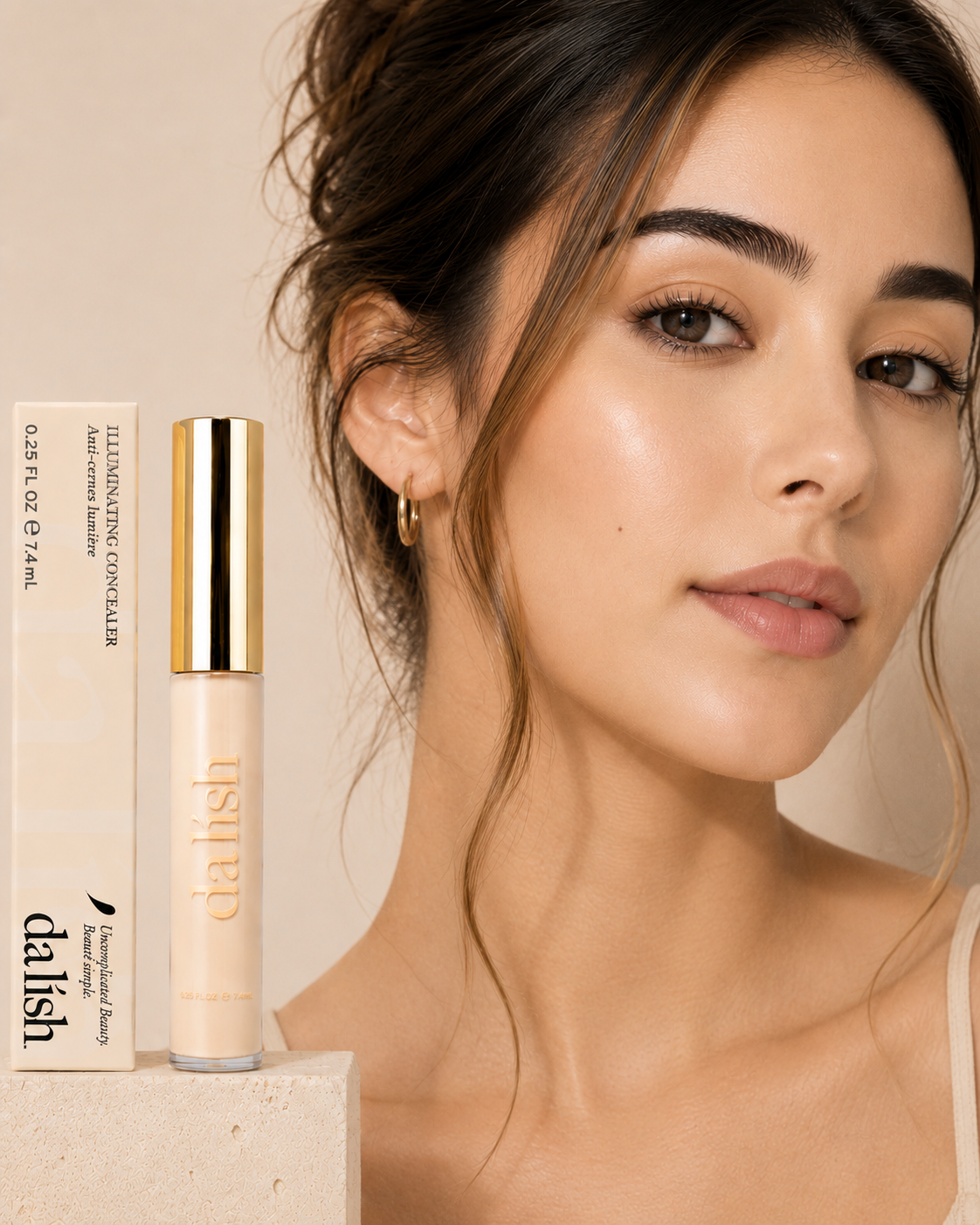 Anti-cernes illuminateur | Couvrance naturelle effet seconde peau