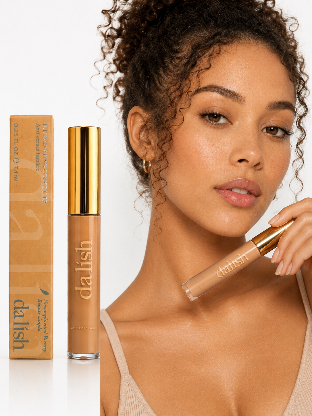 Anti-cernes illuminateur | Couvrance naturelle effet seconde peau