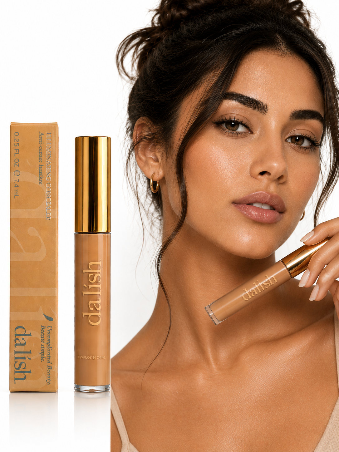Anti-cernes illuminateur | Couvrance naturelle effet seconde peau