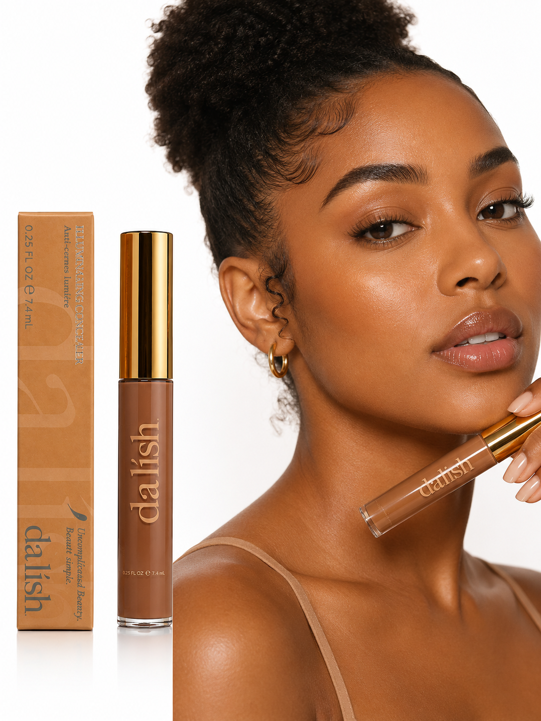 Anti-cernes illuminateur | Couvrance naturelle effet seconde peau