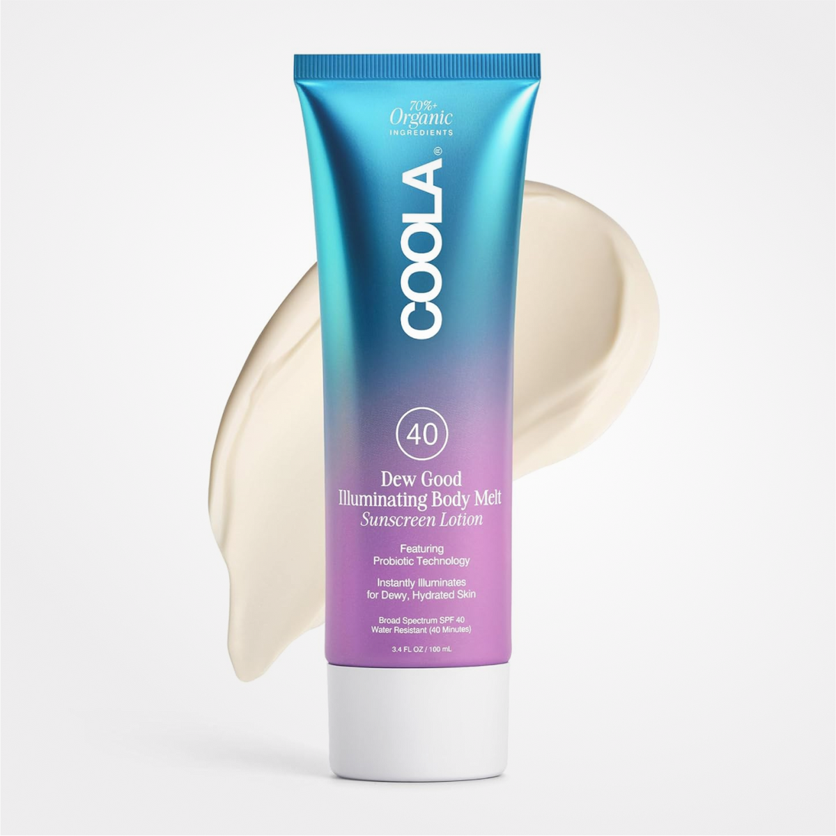 COOLA Dew Good Illuminating Body Melt Lotion