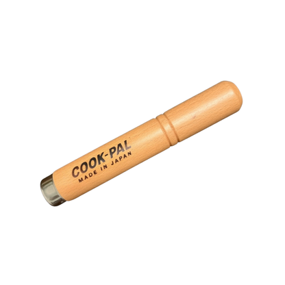 Yoshikawa Cook-Pal Replacement Handle  – Natural Wood Grip (Without Bolt)