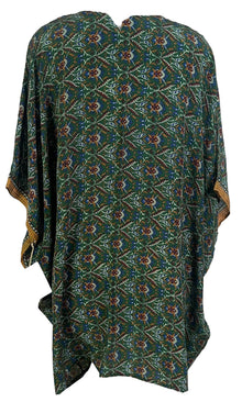 PRC7156 Tunique Courte Caftan Avatar en Pure Soie sans Fentes