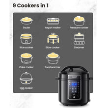 COMFEE CPC60D7ABB 9 in 1 Multi Pressure Cooker - Blemished package with full warranty