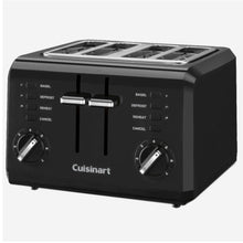 CUISINART CPT-142BKC 4-Slice Compact Toaster In Black