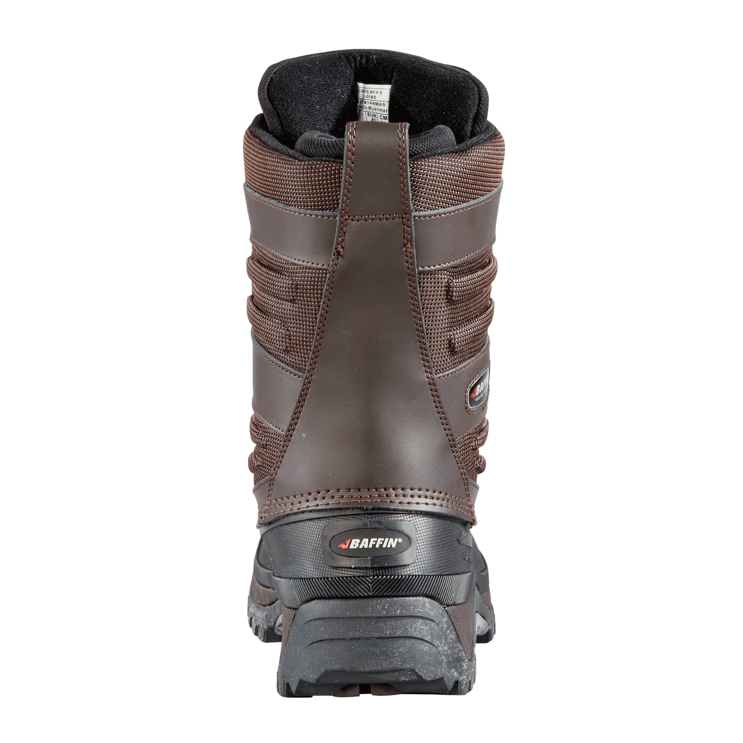 Bottes d'hiver Baffin Crossfire pour hommes -40 | Pointures 7 et 8 Marron