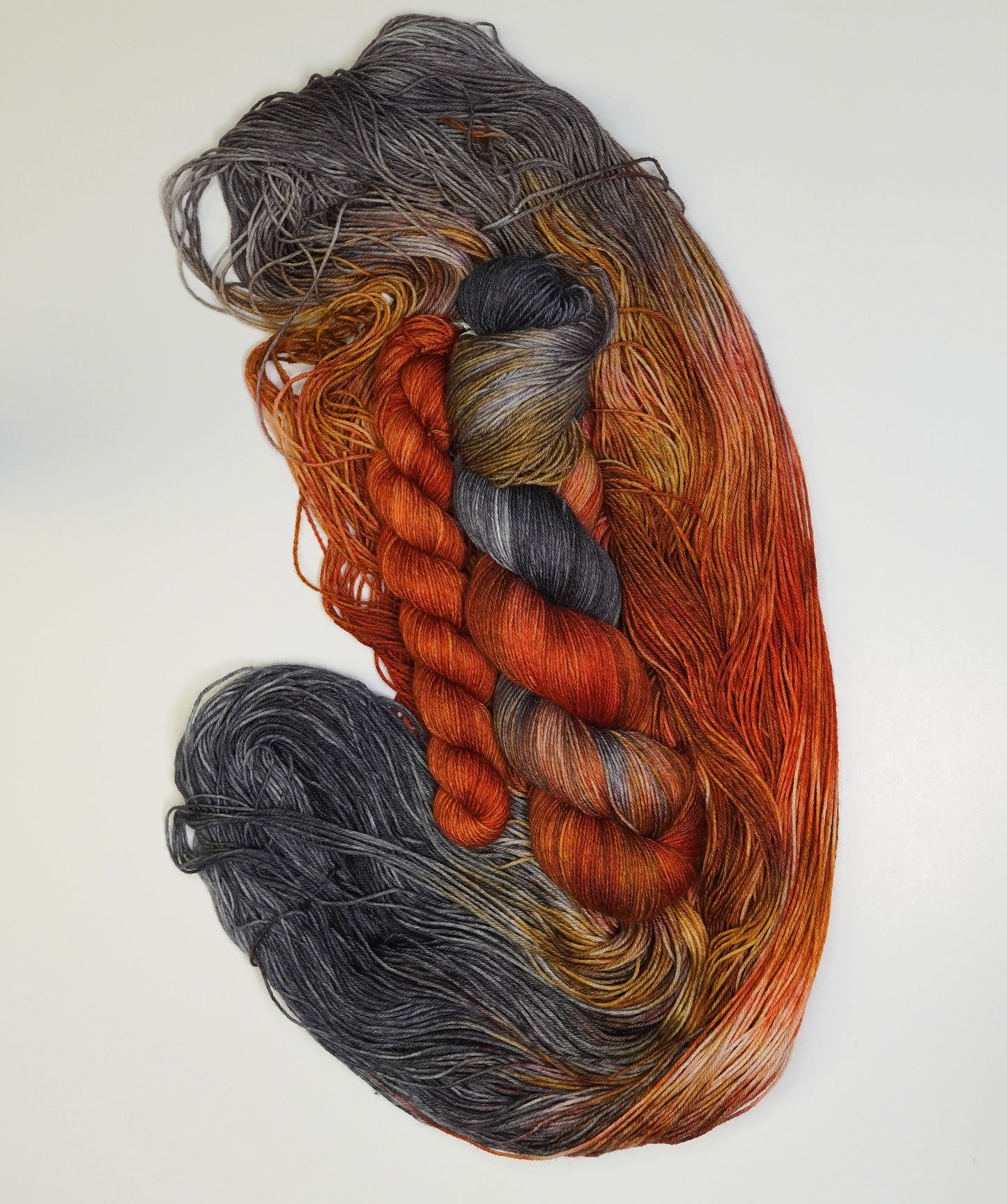 Cobalt Rust - Set de laine à chaussettes (Fingering)