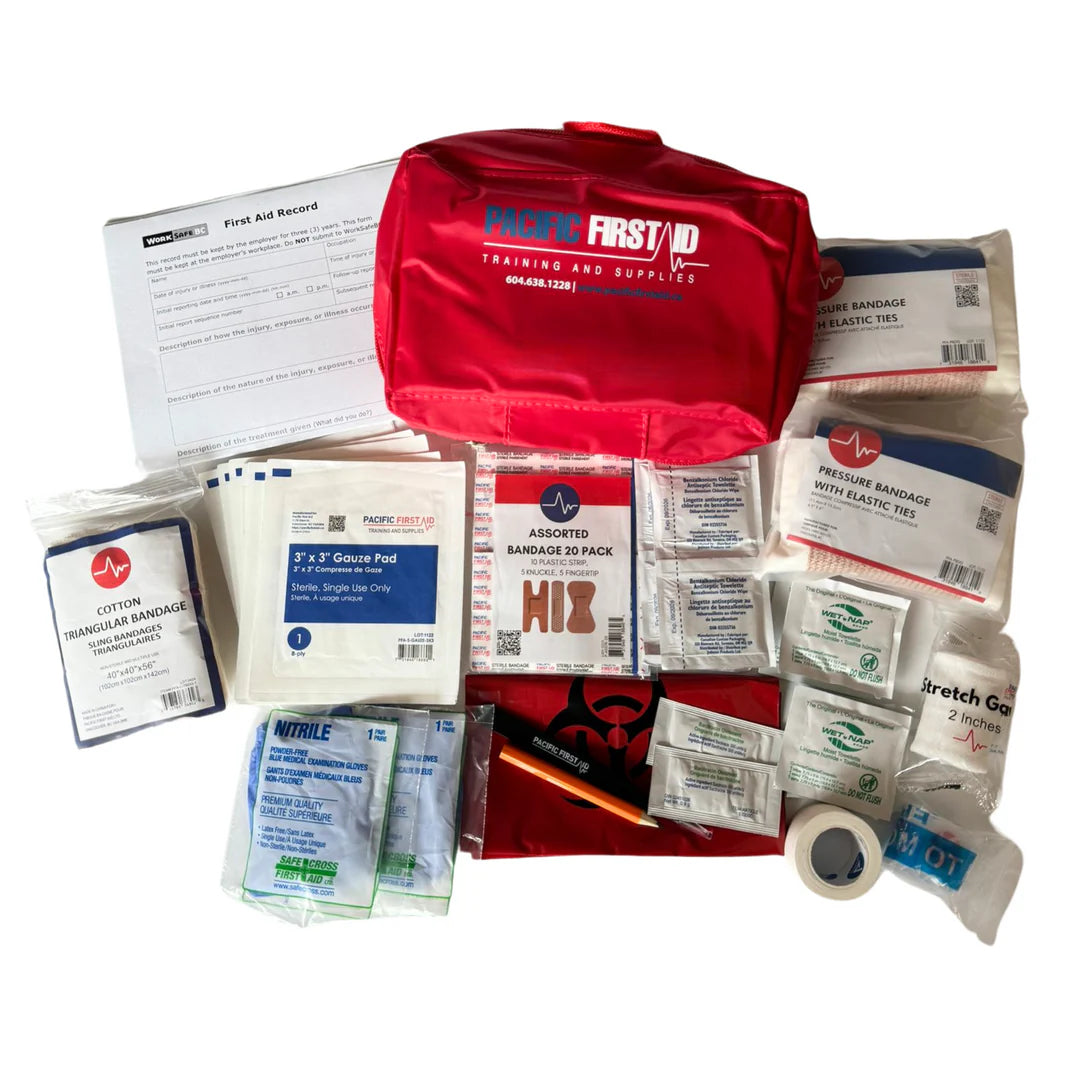 Type de lieu de travail 1 - Trousse de premiers secours personnelle