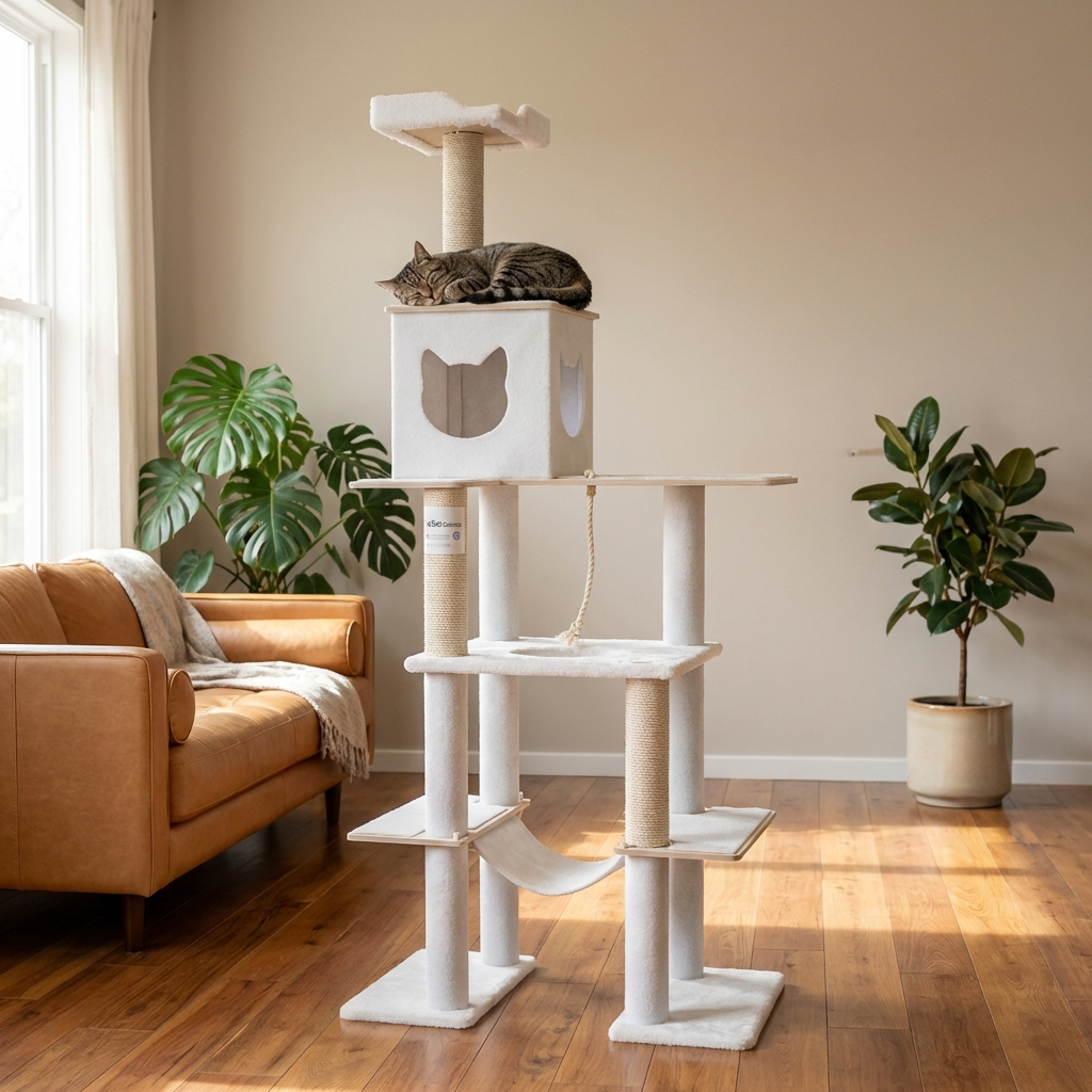 Arbre à chat Noba Supreme 81 po à 6 niveaux