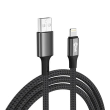 Câble Lightning vers USB PD20W 5V/2.4A en nylon tressé, à charge rapide